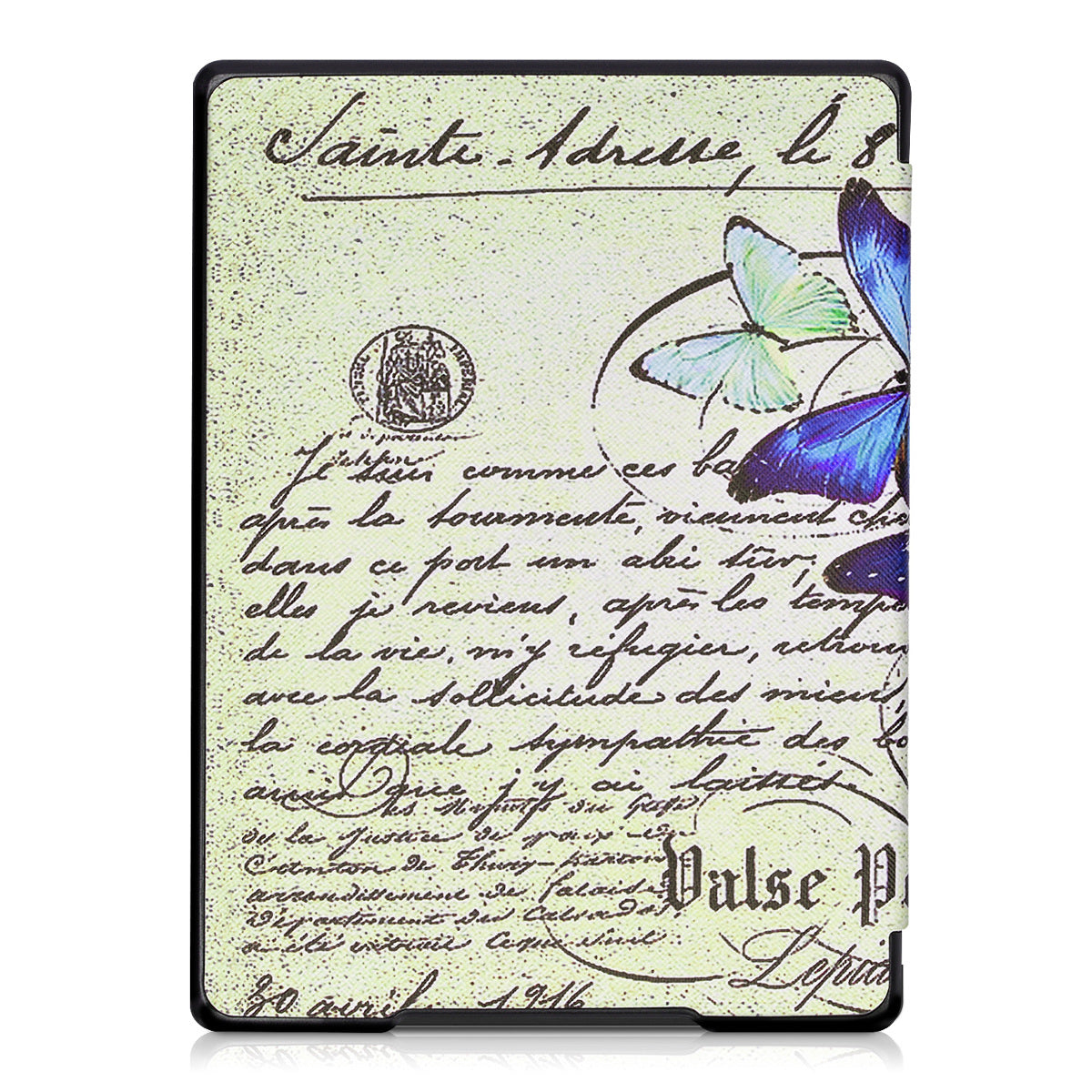 kwmobile Protective Case for Kobo Aura H2O Edition 1 - eReader Flip Case with Auto Sleep Function