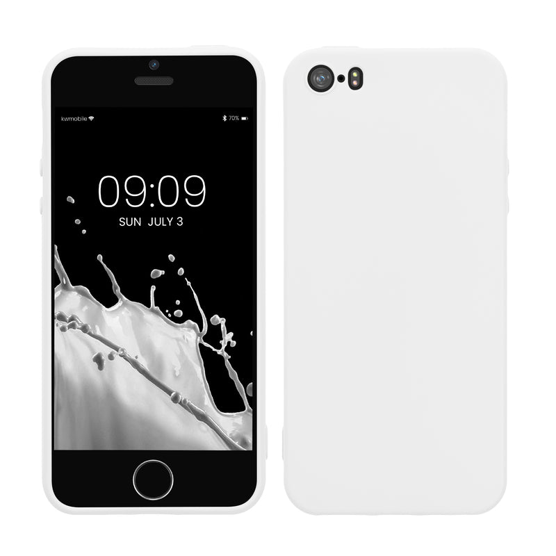 kwmobile Phone Case for Apple iPhone SE (1st Gen 2016) / iPhone 5 / iPhone 5S - Wireless Charging - Protective Cover