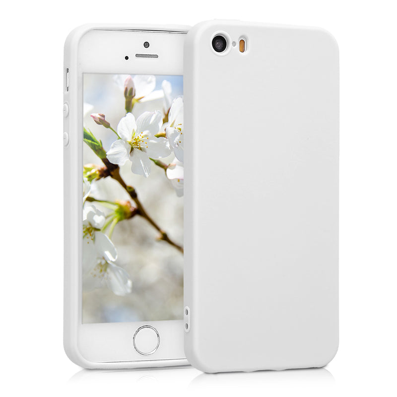 kwmobile Phone Case for Apple iPhone SE (1st Gen 2016) / iPhone 5 / iPhone 5S - Wireless Charging - Protective Cover