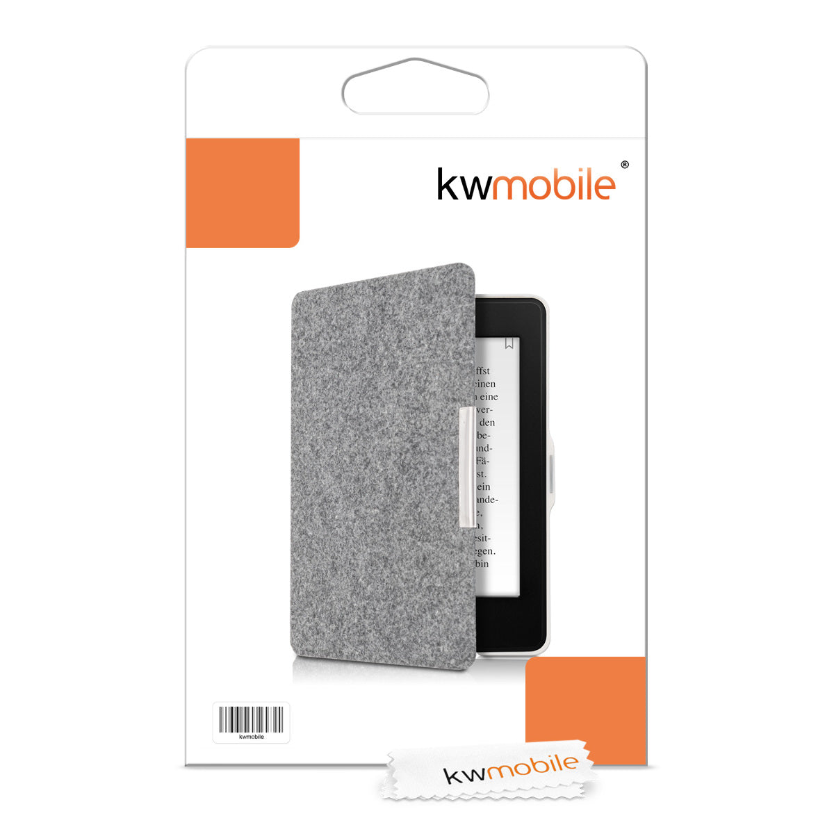 kwmobile Case compatible with Amazon Kindle Paperwhite eReader Protective Cover (for models up to 2017)