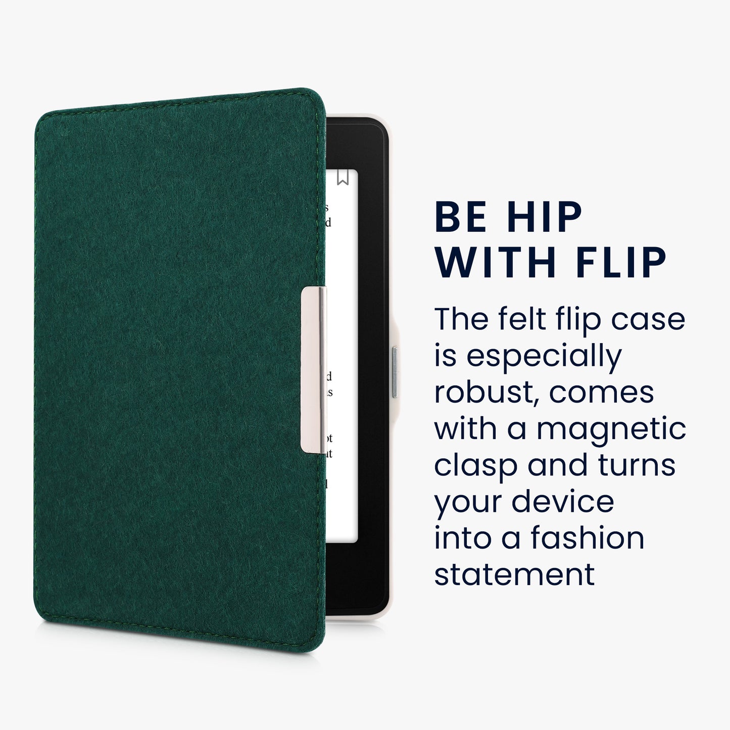 kwmobile Case compatible with Amazon Kindle Paperwhite eReader Protective Cover (for models up to 2017)