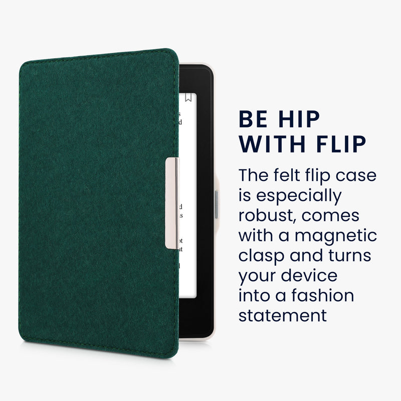 kwmobile Case compatible with Amazon Kindle Paperwhite eReader Protective Cover (for models up to 2017)