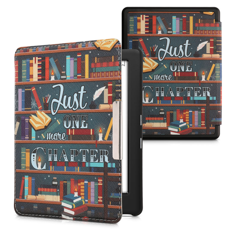 kwmobile Protective Case for Kobo Glo HD / Touch 2.0 Case - eReader Flip Case with Auto Sleep Function - Butterflies Vintage