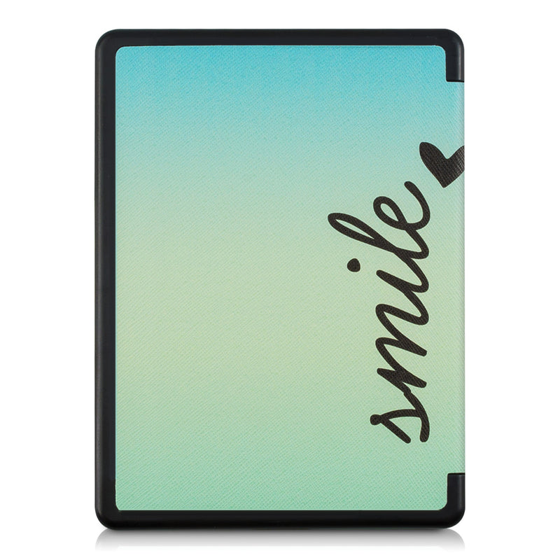 kwmobile Protective Case for Kobo Glo HD / Touch 2.0 Case - eReader Flip Case with Auto Sleep Function - Butterflies Vintage