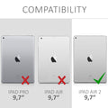kwmobile Cover compatible with Apple iPad Air 2 - Tablet Case