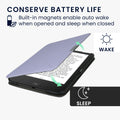 kwmobile Protective Case for Tolino Vision 1 / 2 / 3 / 4 HD Cover - Case - eReader Flip Cover with Auto Sleep Function - Cover with Stand