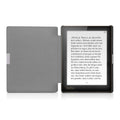 kwmobile Cover for Kobo Aura Edition 1 Case - eReader Flip Case with Auto Sleep Function - Owl Sleeping with Brown Mint Green