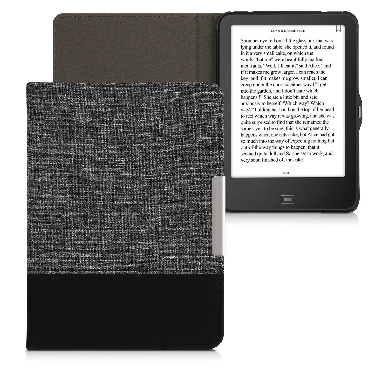 kwmobile Case Compatible with Tolino Vision 1 / 2 / 3 / 4 HD eReader Protective Cover Case