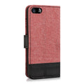 kwmobile Wallet Case compatible with Apple iPhone SE (1st Gen 2016) / iPhone 5 / iPhone 5S - Stand Case - Phone Cover Card Slots Black
