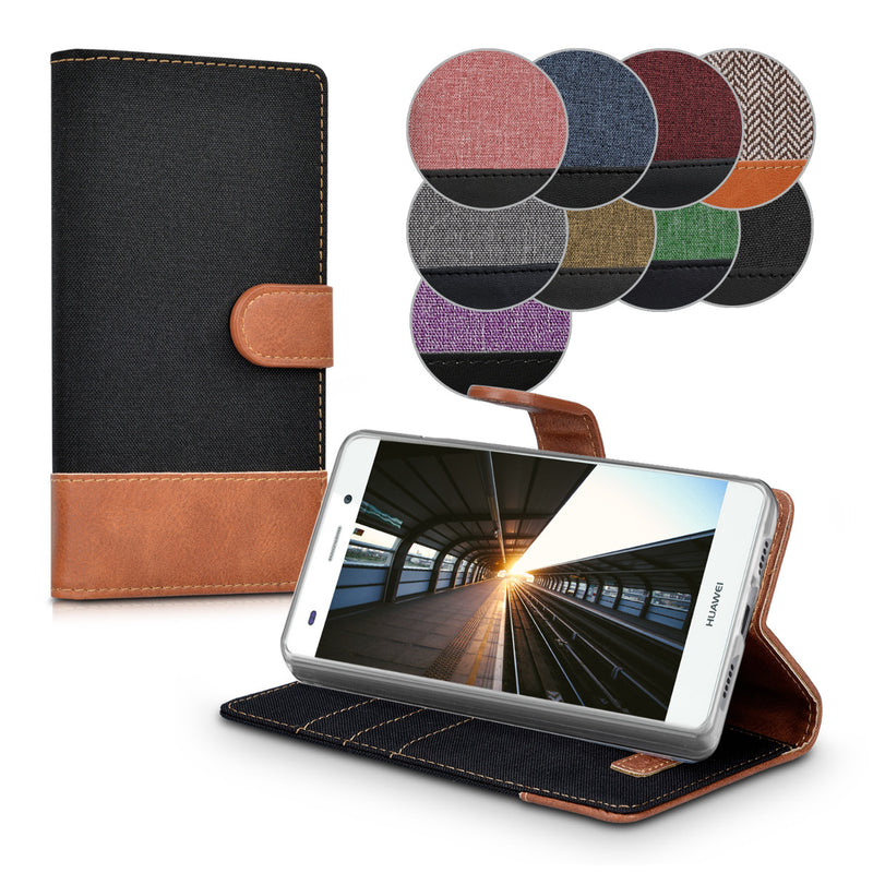 Faux Leather Case compatible with Huawei P8 Lite (2015)