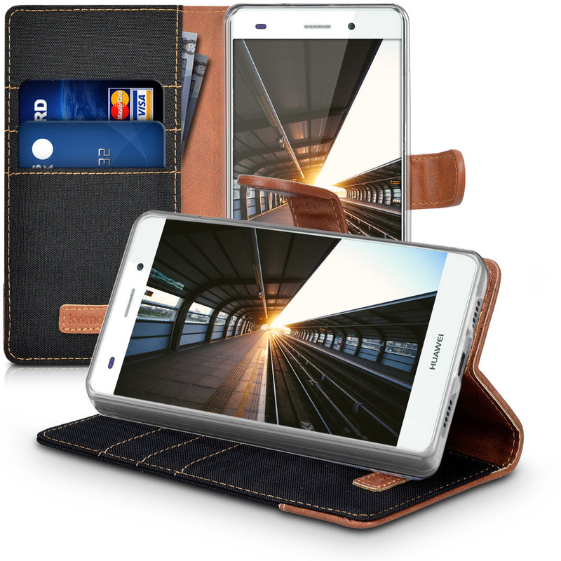 Faux Leather Case compatible with Huawei P8 Lite (2015)