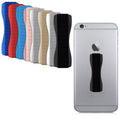 kwmobile Smartphone Finger Grip Holder - Self-Adhesive Phone Finger Holder - Compatible with iPhone Samsung Sony Phones