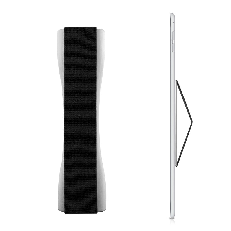 kwmobile Tablet Finger Holder Grip - Self-Adhesive Tablet PC Finger Holder compatible with iPad Samsung Sony Tablets