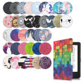 kwmobile Case for Tolino Shine 2 HD Cover - eReader Flip Case with Auto Sleep Function - Vines Butterfly