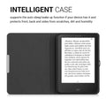 kwmobile Case for Tolino Shine 2 HD Cover - eReader Flip Case with Auto Sleep Function - Vines Butterfly
