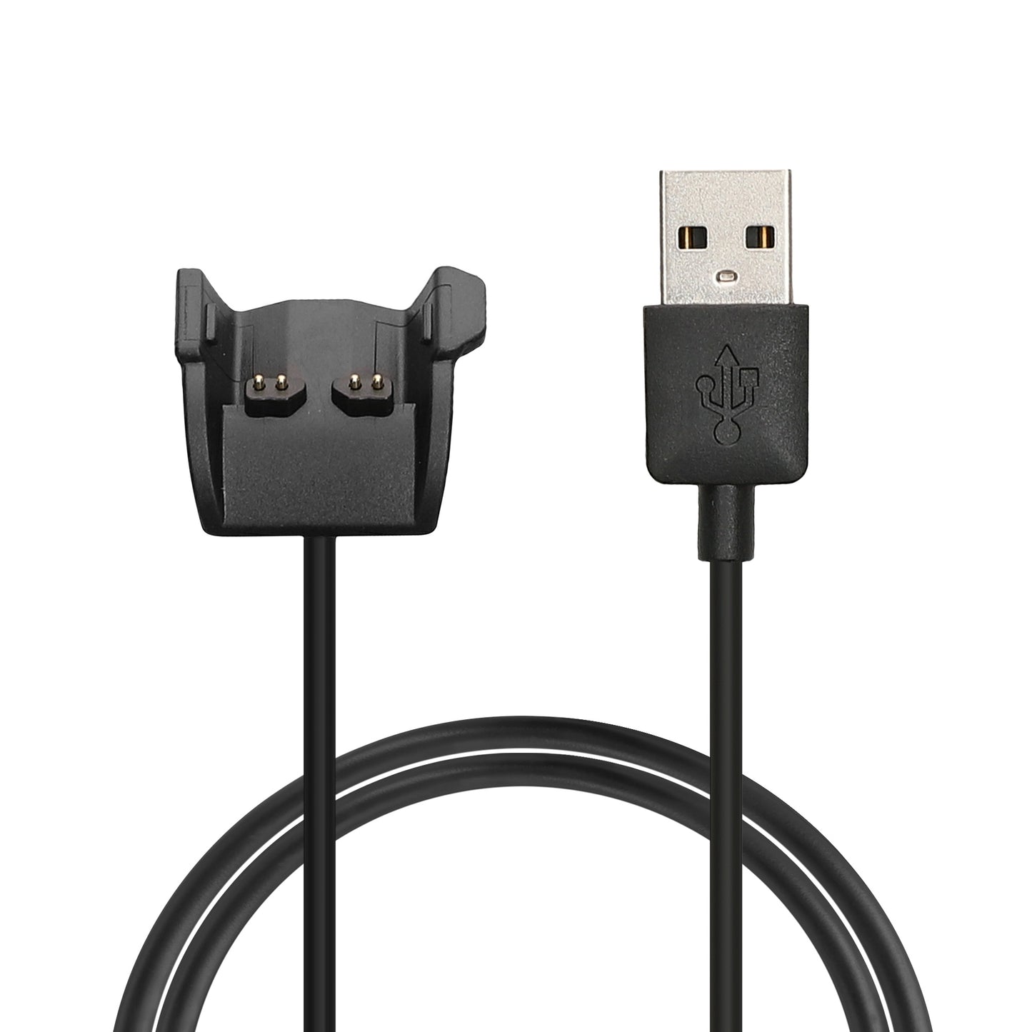 kwmobile USB Cable Charger compatible with Garmin Vivosmart HR Plus/Approach X40 Charging Cable Smart Watch Replacement Cable Fitness Tracker Charging Cable