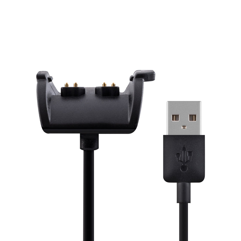 kwmobile USB Cable Charger compatible with Garmin Vivosmart HR Plus/Approach X40 Charging Cable Smart Watch Replacement Cable Fitness Tracker Charging Cable