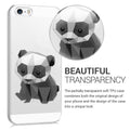 kwmobile Case Compatible with Apple iPhone SE (1st Gen 2016) / iPhone 5 / iPhone 5S - Transparent Silicone Case