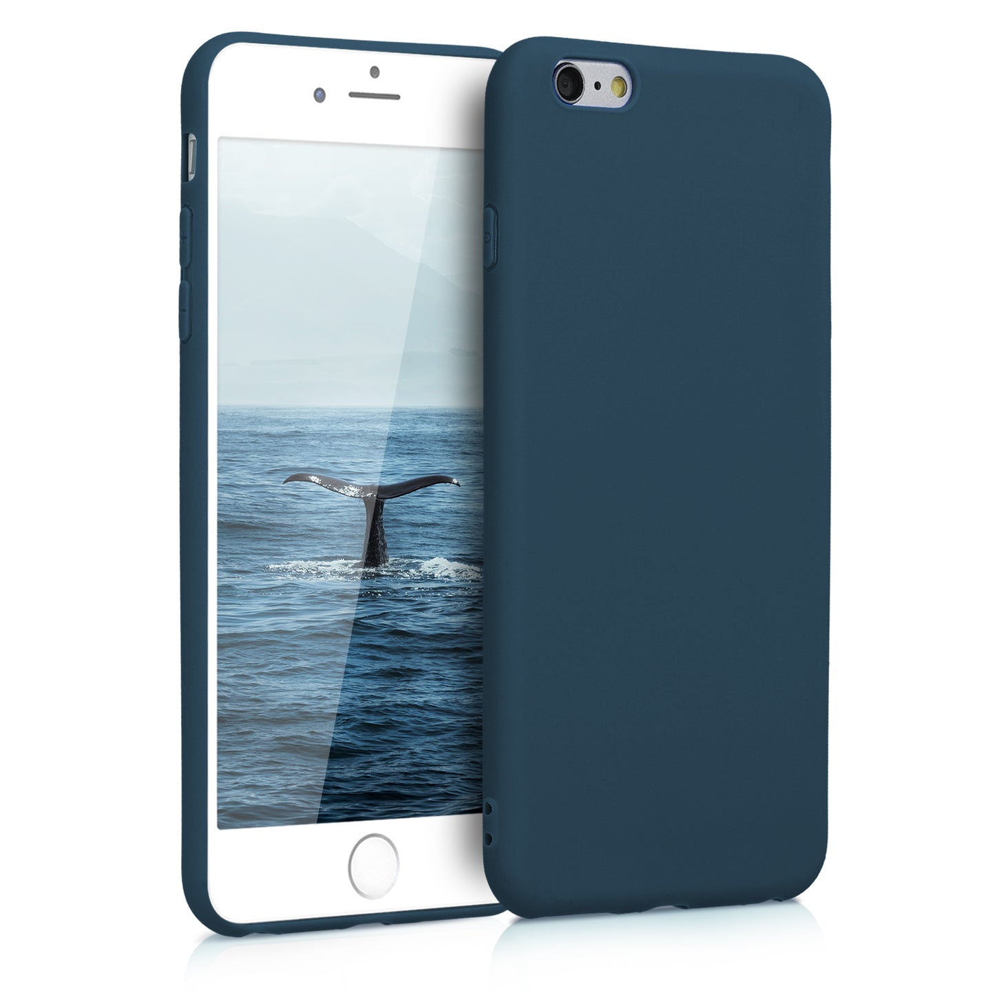 kwmobile Cell Phone Case for Apple iPhone 6 Plus / 6S Plus Case Wireless Charging Protective Cover