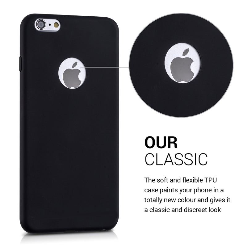 kwmobile Cell Phone Case for Apple iPhone 6 Plus / 6S Plus Case Wireless Charging Protective Cover