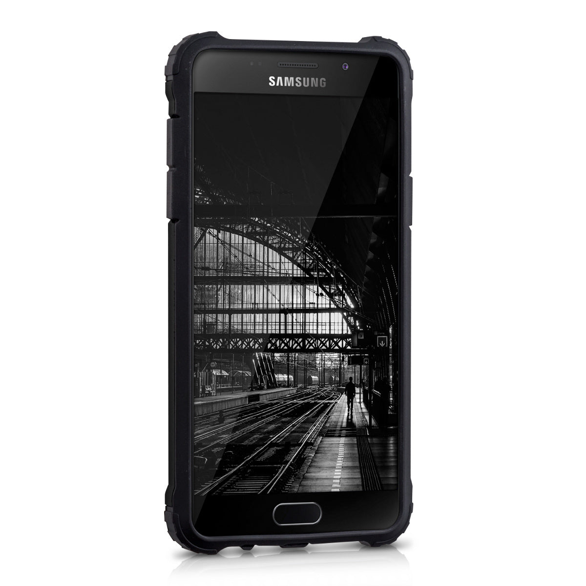 kwmobile Case Compatible with Samsung Galaxy A5 (2016) - Hybrid Phone Cover Case Protective Cover