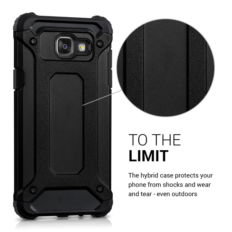 kwmobile Case Compatible with Samsung Galaxy A5 (2016) - Hybrid Phone Cover Case Protective Cover