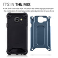 kwmobile Case Compatible with Samsung Galaxy A3 (2016) - Hybrid Phone Cover Protective Case