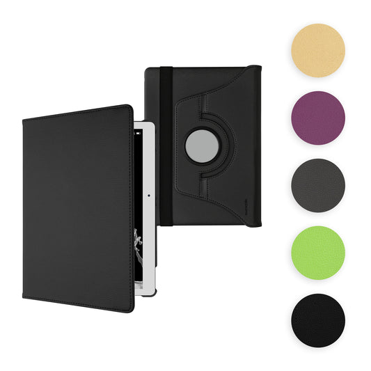 kwmobile Schutzhülle kompatibel mit Huawei MediaPad M2 10.0 - Hülle 360° Tablet Cover Case Anthrazit Anthrazit  