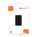 kwmobile Slim Smartphone Finger Grip Holder - Self-Adhesive Phone Finger Holder compatible with iPhone Samsung Sony Phones
