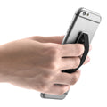 kwmobile Smartphone Finger Holder Grip Stand Self-Adhesive Phone Finger Holder compatible with iPhone Samsung Sony Phones