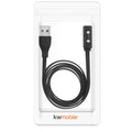 kwmobile Compatible for Pebble 2SE / 2+ / Time / Time Steel / Time Round USB Charging Cable Charger for Smart Watch Fitness Tracker Replacement Cable