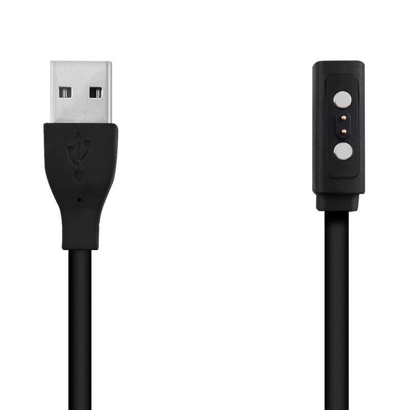 kwmobile Compatible for Pebble 2SE / 2+ / Time / Time Steel / Time Round USB Charging Cable Charger for Smart Watch Fitness Tracker Replacement Cable