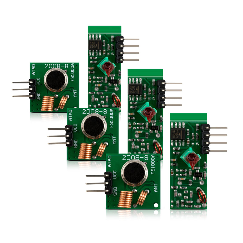 3x 433MHz Transmitter/Receiver