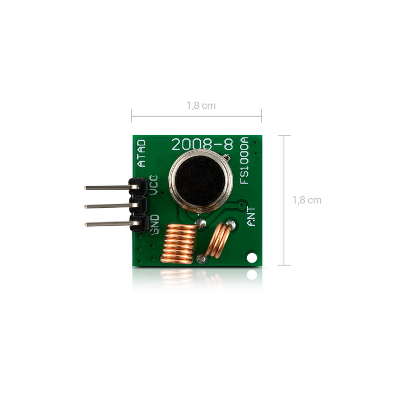 3x 433MHz Transmitter/Receiver