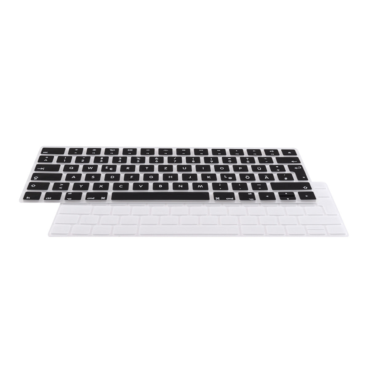 kwmobile Silikon Tastaturschutz für Apple Magic Keyboard - QWERTZ Keyboard Cover Abdeckung - Transparent Transparent  