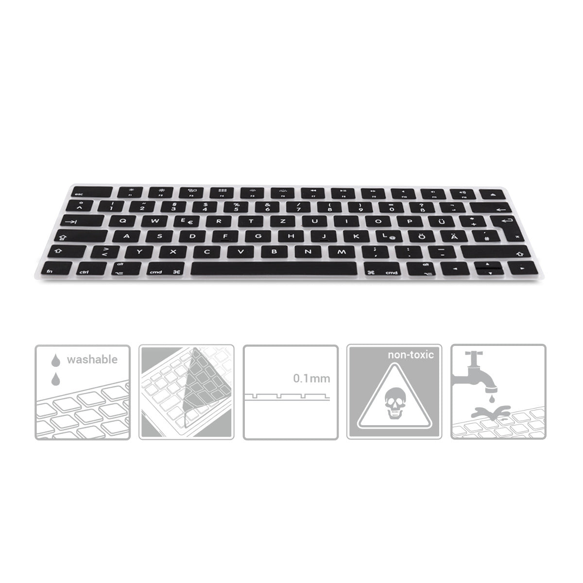 kwmobile Keyboard Protector for Apple Magic Keyboard