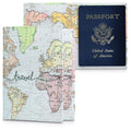 kwmobile Passport Holder with Card Slots ID Holder Passport Case Card Wallet Bag Multicolored