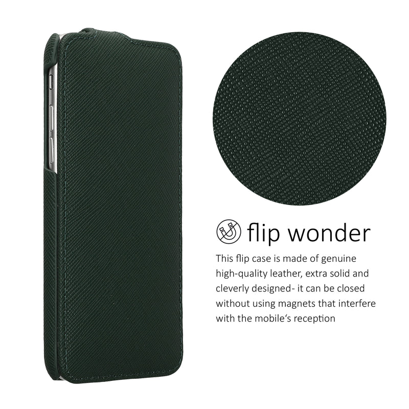 kalibri Flip Case Ultra Slim compatible with Apple iPhone SE (2022) / iPhone SE (2020) / iPhone 8 / iPhone 7