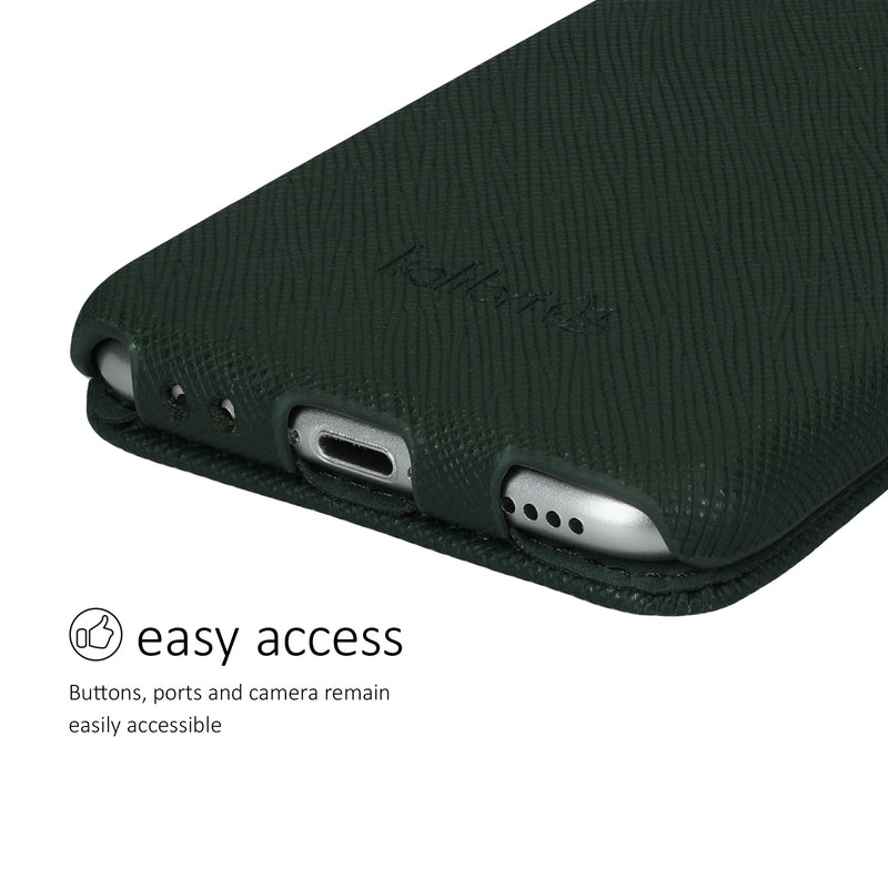 kalibri Flip Case Ultra Slim compatible with Apple iPhone SE (2022) / iPhone SE (2020) / iPhone 8 / iPhone 7