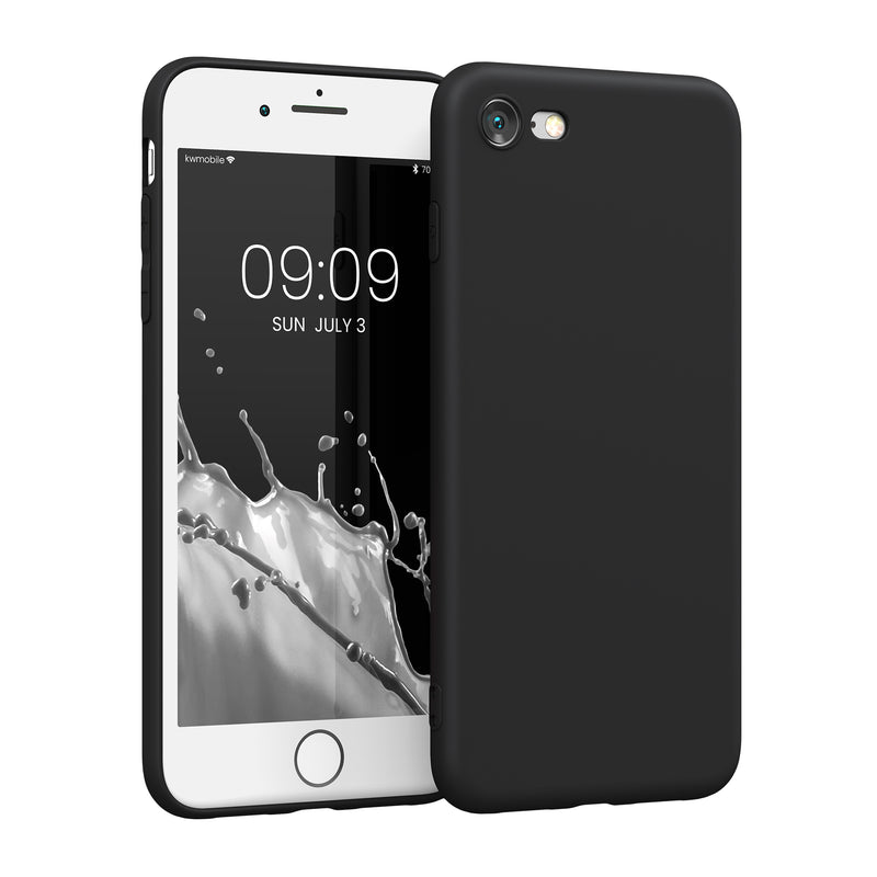 kwmobile Phone Case for Apple iPhone SE (2022) / SE (2020) / 8 / 7 Case - Soft Silicone Phone Case - Protective Cover