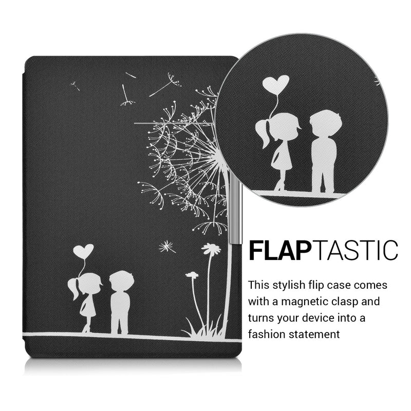 kwmobile Case for Kobo Aura ONE - eReader Flip Cover with Auto Sleep Function