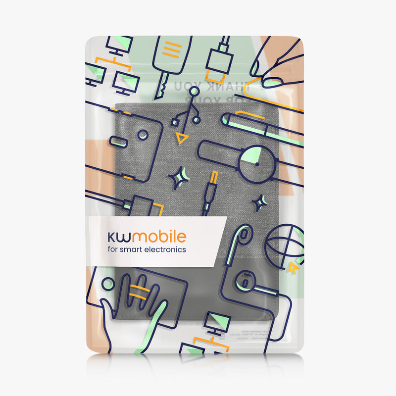 kwmobile Case Compatible with Kobo Aura H2O Edition 1 Protective Cover Case