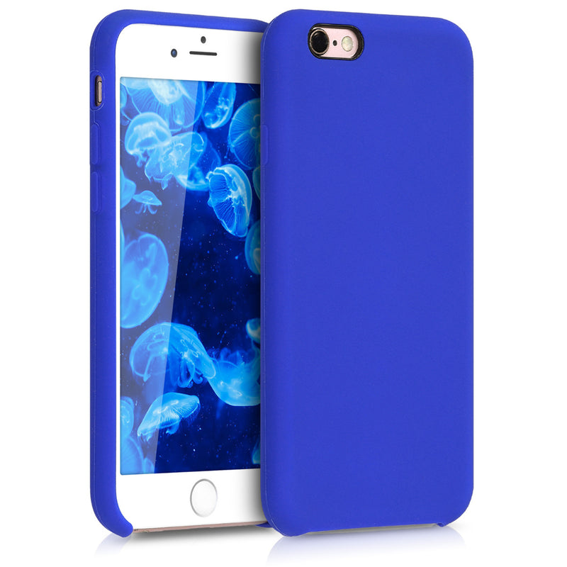 kwmobile Phone Case for Apple iPhone 6 / 6S Case - Silicone - Wireless Charging - Protective Cover