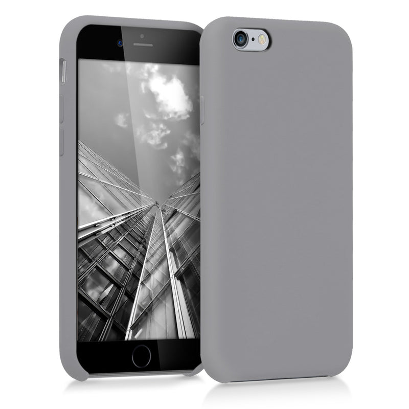 kwmobile Phone Case for Apple iPhone 6 / 6S Case - Silicone - Wireless Charging - Protective Cover
