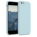 kwmobile Phone Case for Apple iPhone 6 / 6S Case - Silicone - Wireless Charging - Protective Cover