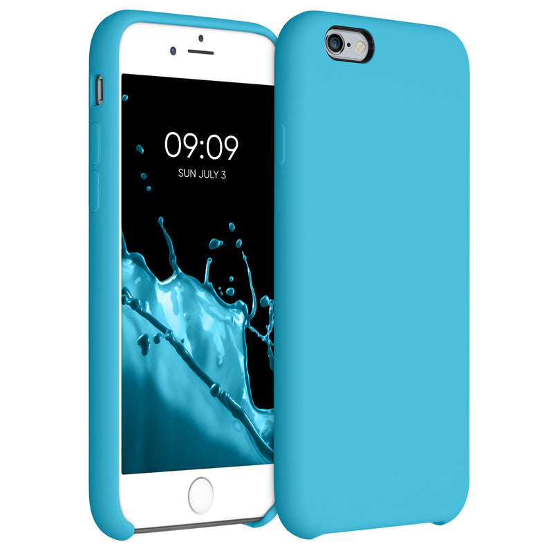 kwmobile Phone Case for Apple iPhone 6 / 6S Case - Silicone - Wireless Charging - Protective Cover