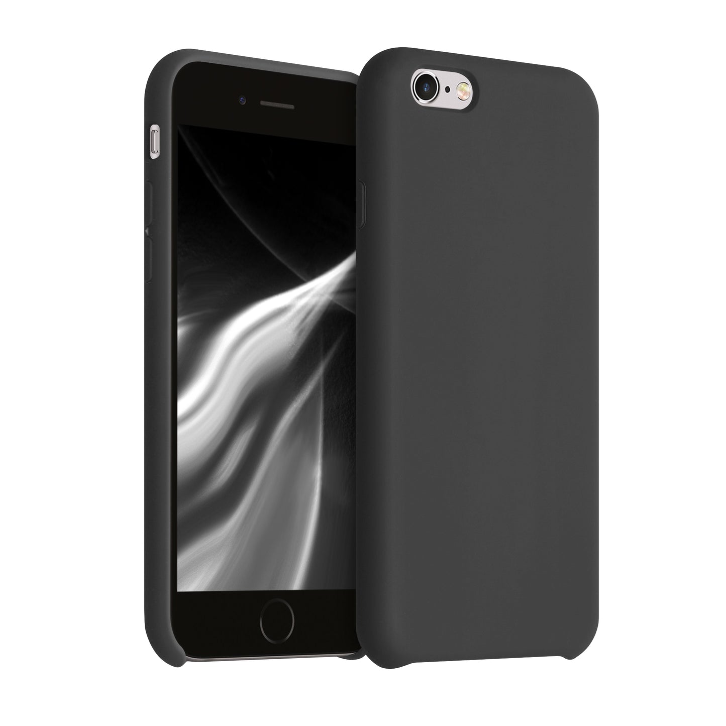 kwmobile Phone Case for Apple iPhone 6 / 6S Case - Silicone - Wireless Charging - Protective Cover