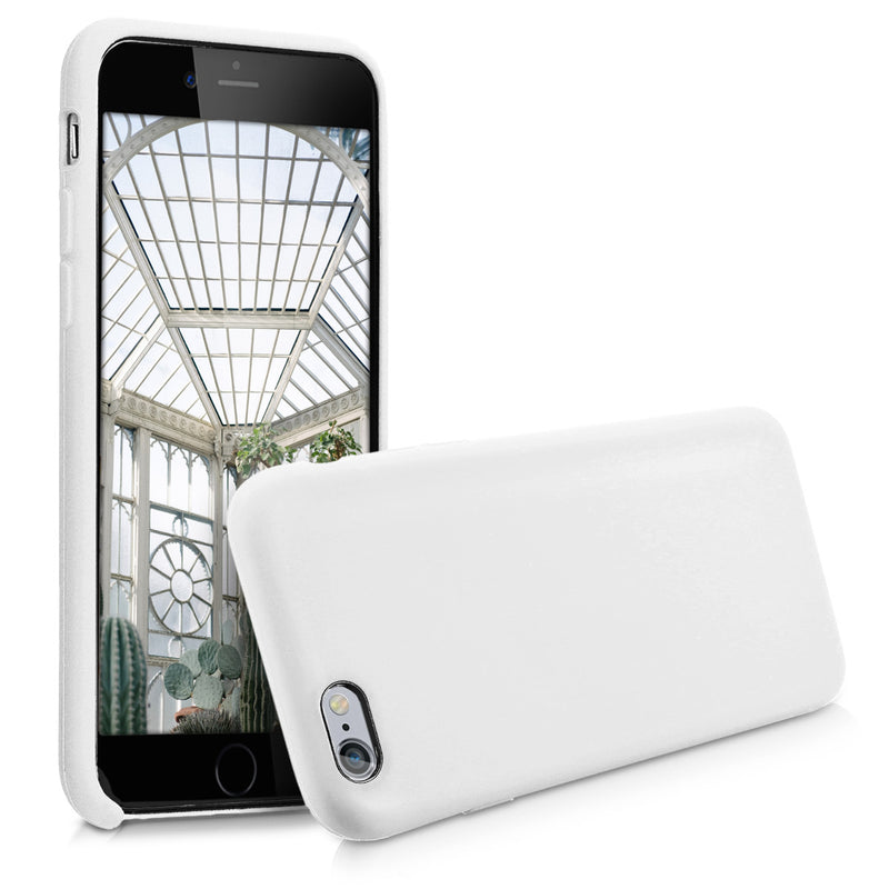 kwmobile Phone Case for Apple iPhone 6 / 6S Case - Silicone - Wireless Charging - Protective Cover