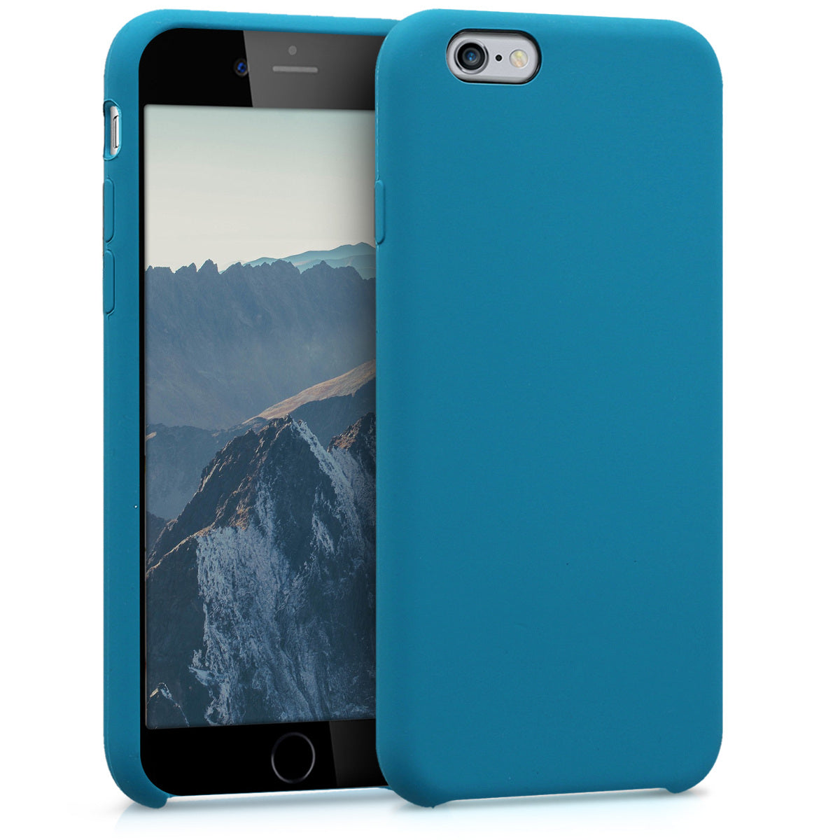 kwmobile Phone Case for Apple iPhone 6 / 6S Case - Silicone - Wireless Charging - Protective Cover