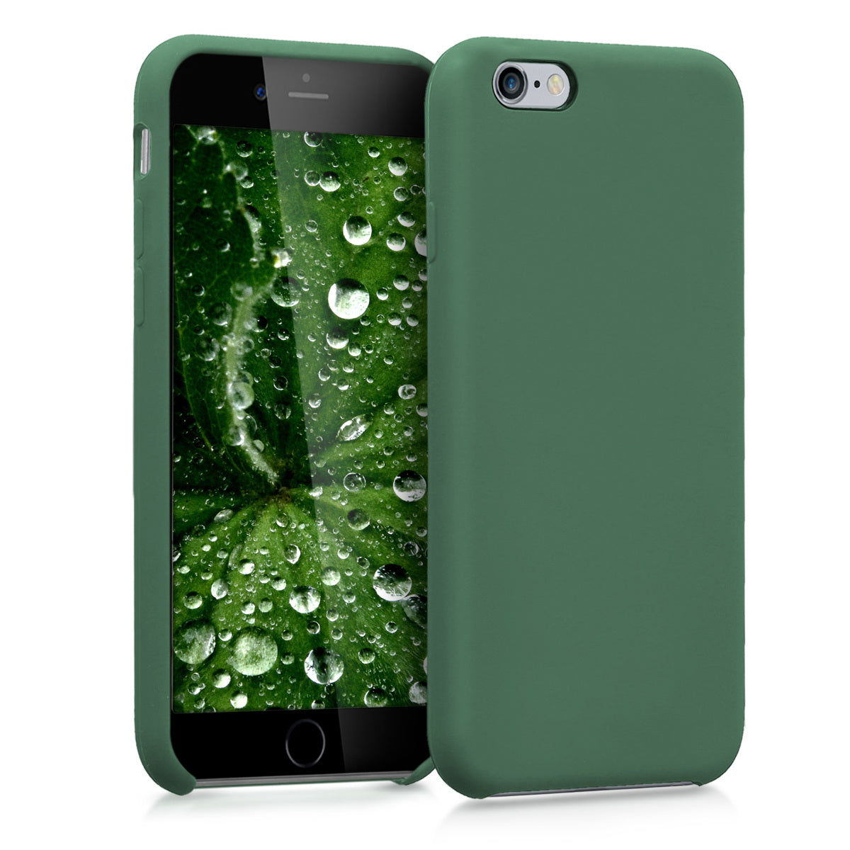 kwmobile Phone Case for Apple iPhone 6 / 6S Case - Silicone - Wireless Charging - Protective Cover